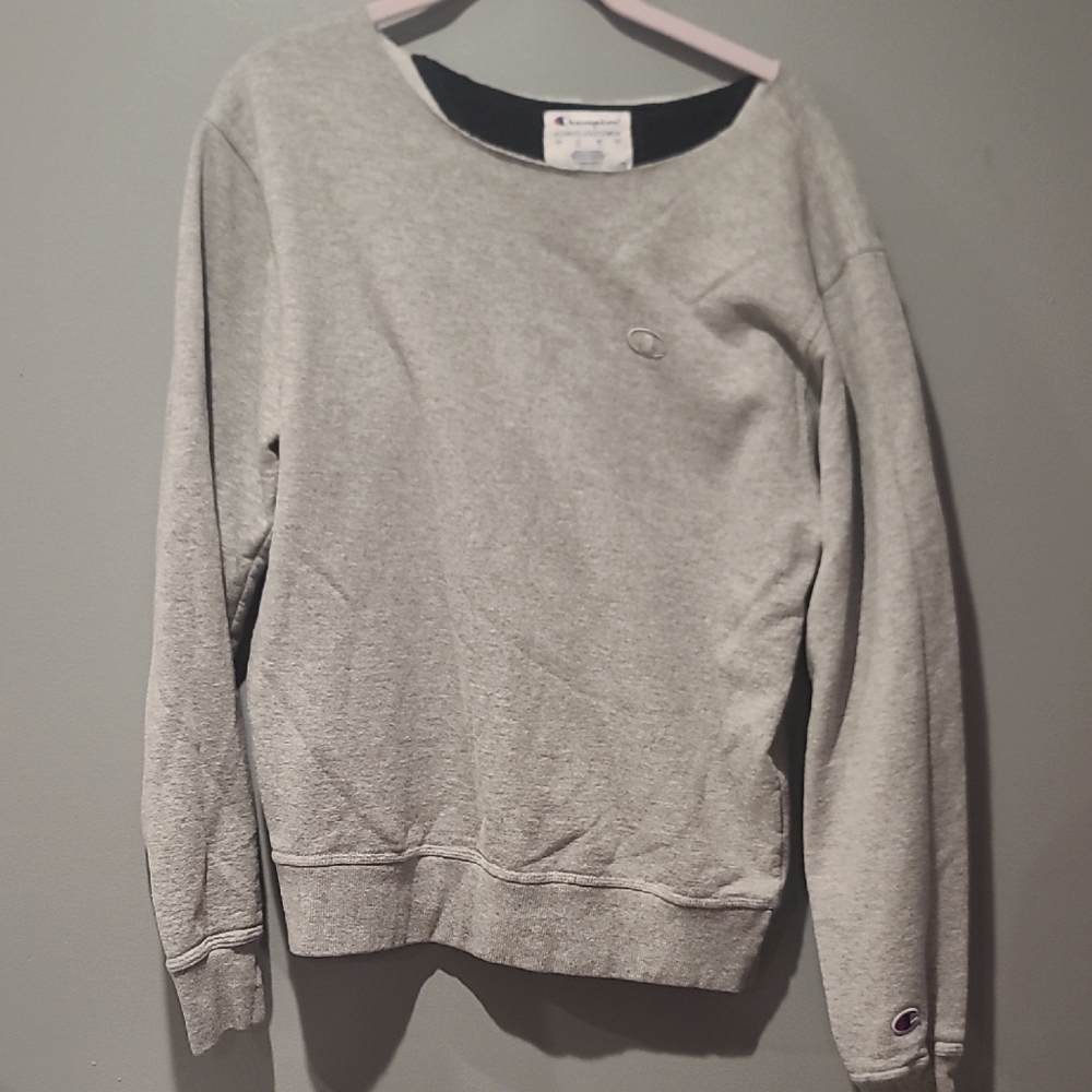 Champion Heather Gray Crewneck Sweatshirt